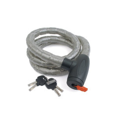 Велозамок ASL-39 22х1000мм с защитным колпачком, 4 ключа AUTHOR
