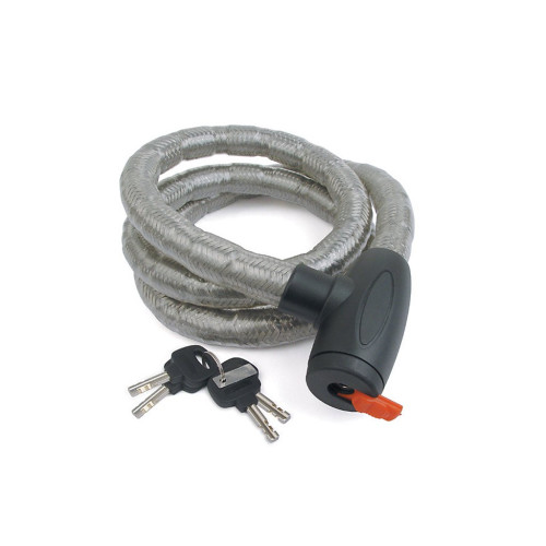 Велозамок ASL-39 22х1000мм с защитным колпачком, 4 ключа AUTHOR