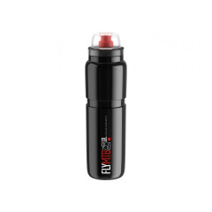 Вело фляга Elite Fly Black, защитный колпак, 950 ml EL0160901