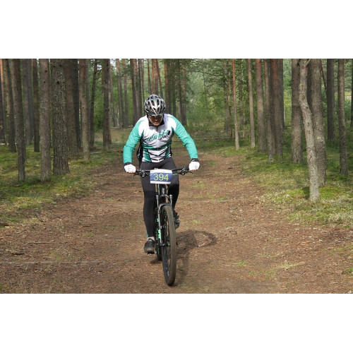 Велоджерси утепленная "Mighty-Sport", длинный рукав