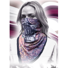 Бандана Buff POLAR BANDANA MAGIC EYES PINK