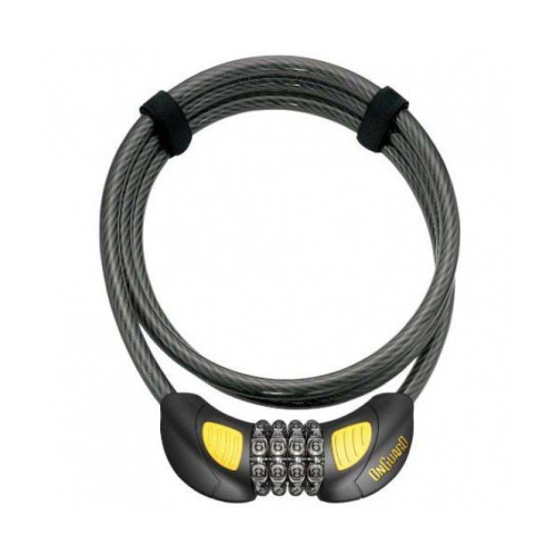 Замок ONGUARD TERRIER Combo кодовый, трос 185см х 10мм