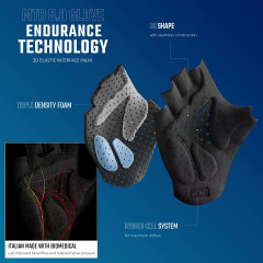 Велоперчатки Leatt MTB 5.0 Endurance Black, 2024