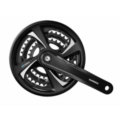 Система Shimano TX801, 175мм, 42/32/22, без защиты, квадрат, черная, без упаковки AFCTX801E222CL