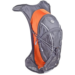 Рюкзак  TURBO GSB V=6л черно-оранжевый + желтый чехол от дождя AUTHOR