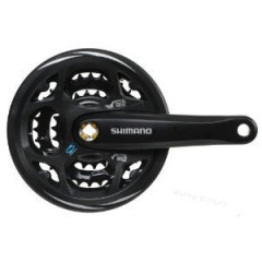 Система Shimano Altus, M311, 170мм, защита, Квадрат, 48/38/28T EFCM311C888CL
