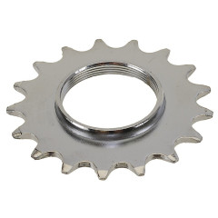 Кассета/звезда для Fixie 1/8" серебристая 16 зубов            