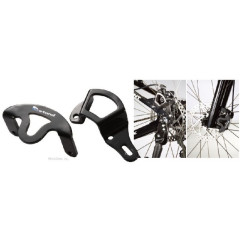 Защита калипера тормоза CD-901 алюминий черная OSTAND