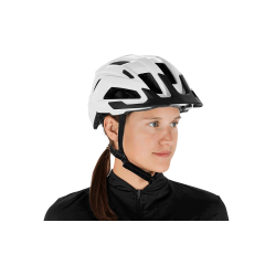 Шлем CUBE STEEP glossy white