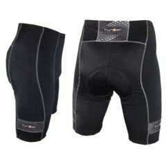 Велошорты мужские S-227-B1 с памперсом черные Funkier