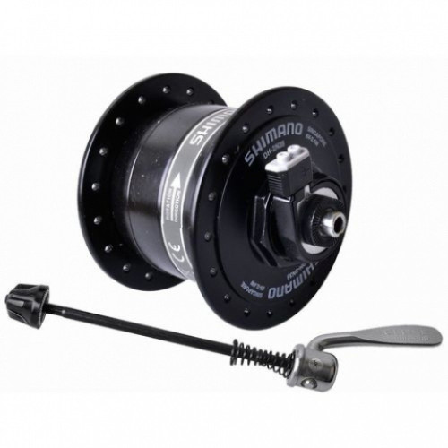 Втулка динамо Shimano 2N35, 36 отверстий 6V-2.4W, черная EDH2N35AL