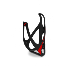 Флягодержатель CUBE HPP, matt black´n´red 13014