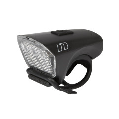 Фонарь передний Cube LTD "White LED" black