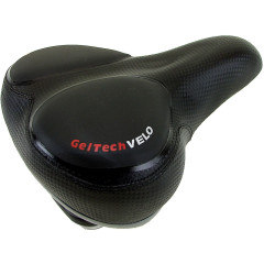 Седло комфорт 245х210мм гелевое эластомер пружинное VELO OUT-LOOK GEL