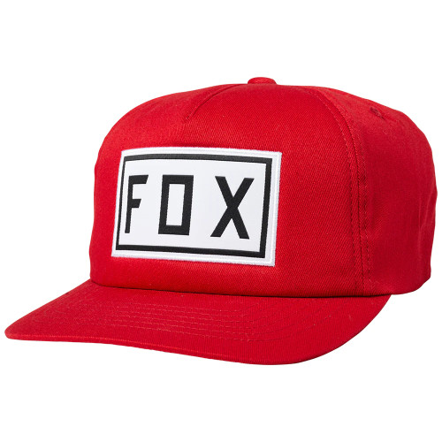 Бейсболка Fox Drive Train Snapback Hat Chili, OS