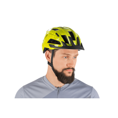 Шлем CUBE STEEP glossy citrone