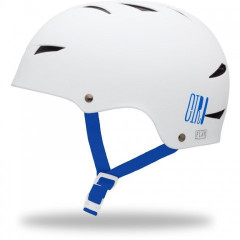 Шлем Giro, FLAK matte white/blue logos