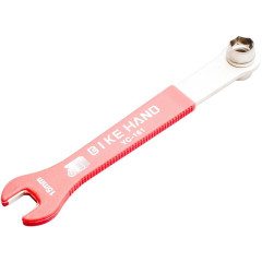 Ключ для снятия педалей велосипеда 15 мм Bikehand YC-161 с головками на 14 и 15 мм