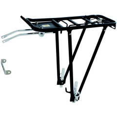 Багажник алюминиевый Ventura 24-28" черный