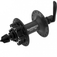 Втулка передняя Shimano Alivio, HB-M475, 36 отверстия, 6-болт, черная EHBM475AL5