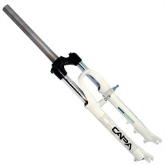 Вилка амортизационная 24" Rst Capa Т 50мм пружина эластомер  V+D белая