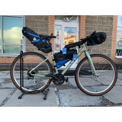 Сумка подседельная раскладная 11 литров черный M-WAVE