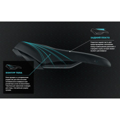 Седло Selle Royal SCIENTIA M1 Moderate 289х141 мм