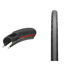 Покрышка Continental Ultra Sport II, 700 x 23C, чёрно красная