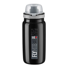 Велофляга Elite Fly Black, защитный колпак, 550 ml EL01604311