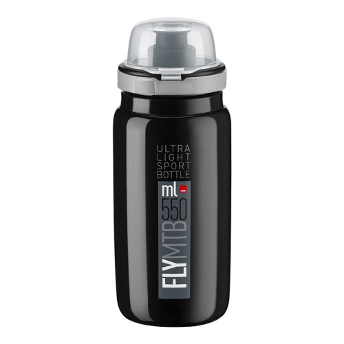 Велофляга Elite Fly Black, защитный колпак, 550 ml EL01604311