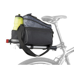 Сумка на багажник A-N216 с плеч. ремнем V=7-9л  черная Author