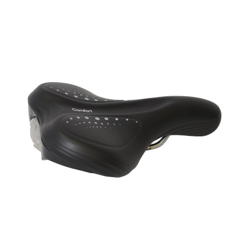 Седло Velo End Zone VL-6278 с фонариком, 261х196 мм