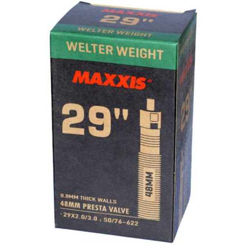 Камера Maxxis Welter Weight 29x2.0/3.0 0.8 мм вело нип. 48 мм