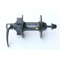 Втулка передняя Shimano Deore HB-M525A, 32 отверстия, 6-болт, черная EHBM525ABLS