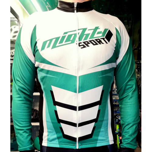 Велоджерси утепленная "Mighty-Sport", длинный рукав