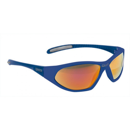 Очки солнцезащитные детские синяя оправа иридиевые линзы МIGHTY 32