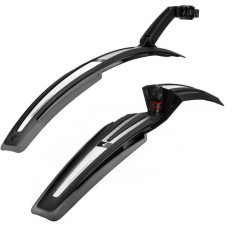 Крылья CUBE CUBEguard Performance 27.5" чёрно белые