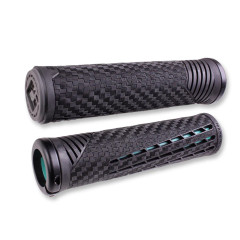 Ручки ODI CF Grips V2.1 Lock-on 135mm черно-мятные