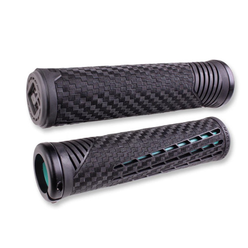 Ручки ODI CF Grips V2.1 Lock-on 135mm черно-мятные