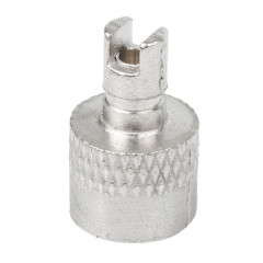 Колпачок для ниппеля авто 2в1 с ключиком демонтажа ниппеля