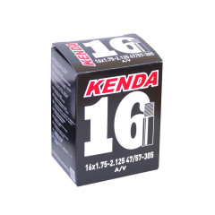 Камера велосипедная 16 дюймов  1.75-2.125 (47/57-305) авто Kenda