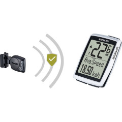 Велокомпьютер Sigma BC 12.0 WL STS CAD беспроводной 12 функций с датчиком каденса