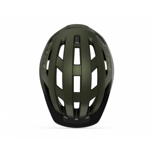 Велошлем Met Allroad MIPS Olive Iridescent