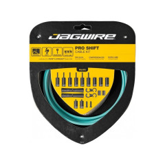 Набор рубашек и тросиков переключения Jagwire Pro Shift Kit 2X Bianchi Celeste