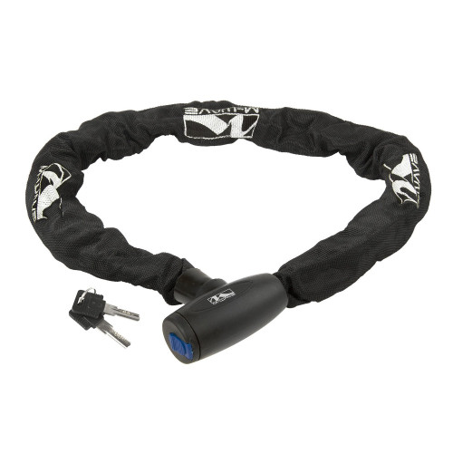 Велозамок цепь в текстильном чехле M-WAVE