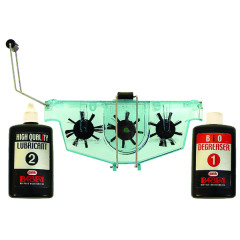 Машинка для чистки цепи велосипеда с очистителем и маслом BARBIERI