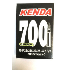 Камера узкая 28 спорт 60 мм 700х23/26 Kenda
