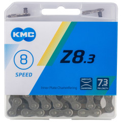 Цепь для велосипеда 8 скоростей KMC Z8.3 116 звеньев