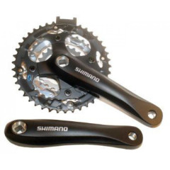 Система Shimano Acera, FC-M361 175мм, Квадрат, 48/38/28T EFCM361E888XL