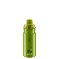 Велофляга Elite JET GREEN PLUS, защитный колпак, 550 ml EL0201101